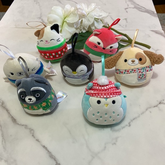 2023 Squishmallow Christmas Ornament Set of 7 - Picture 5 of 16
